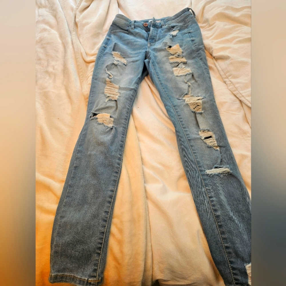 Womens high rise, rugged, curvy leggings. Sz 5/27